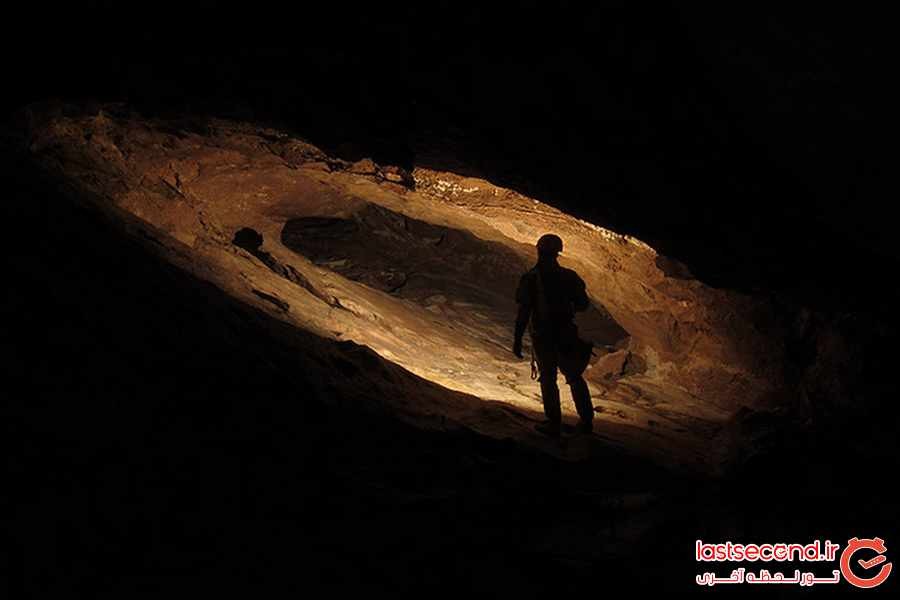 بازی با مرگ درمخفوف ترین غار ایران ‎
