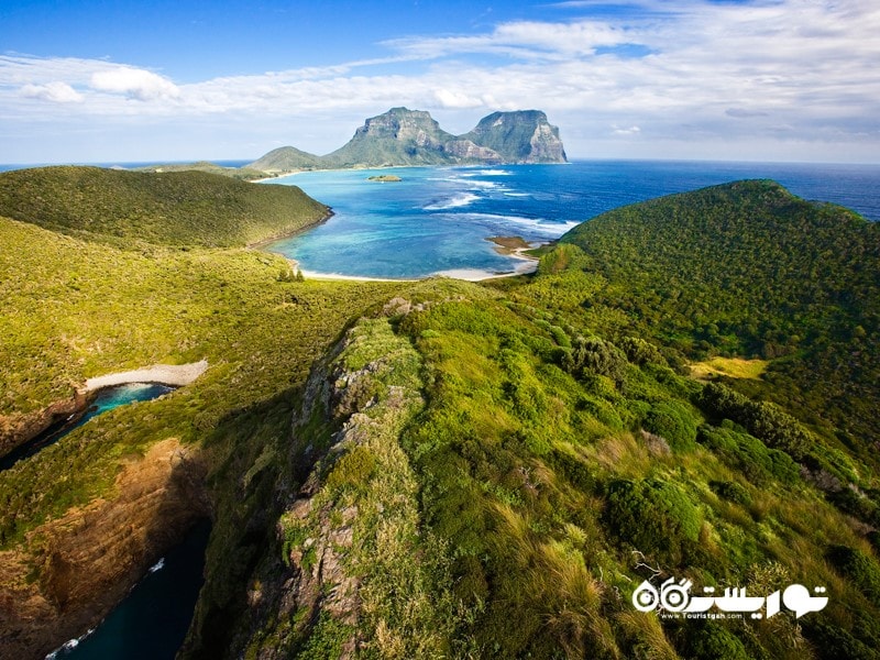 7- جزیره لرد هاو (Lord Howe) در استرالیا