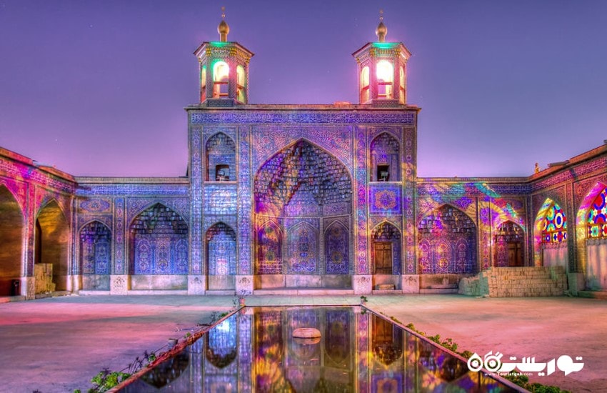 مسجد نصیر الملک: زیباترین مسجد جهان با جلوه ای از رنگ های جادویی