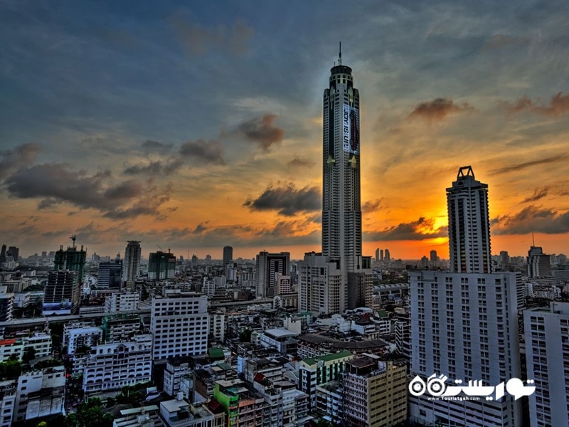 6. بانکوک شهر آسیایی با زیباترین آسمان خراش ها 