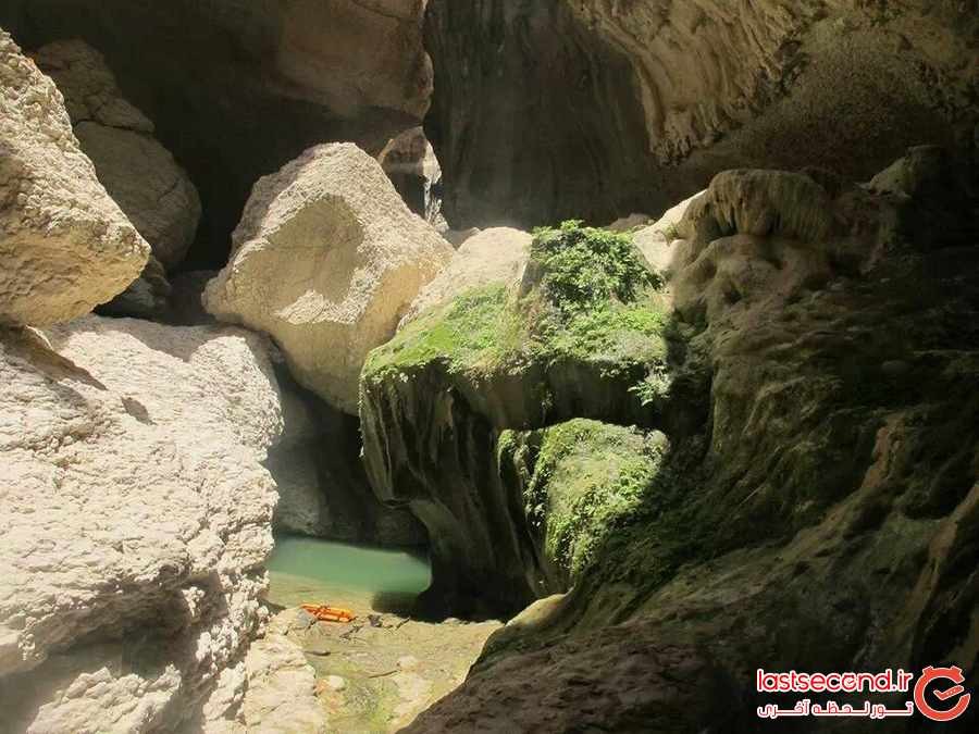 آبشار بوچیر تمدنی در دل کویر