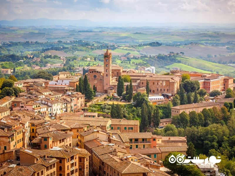 11- شهر سیئنا (Siena) در کشور ایتالیا