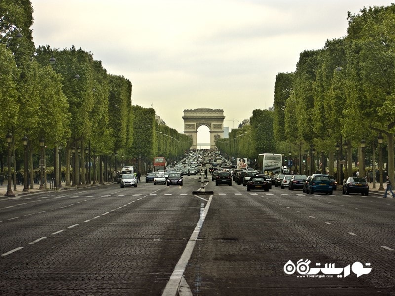 5 - شانزلیزه (Champs-Elysees) در فرانسه