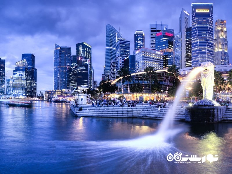 3. سنگاپور شهر آسیایی با زیباترین آسمان خراش ها 