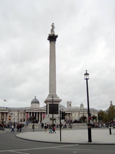 میدان Traffalgar یکی از مهمترین و معروفترین میادین لندن