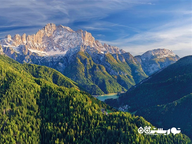 1- پارک ملی دولومیتی بلونِزی (Dolomiti Bellunesi National Park)، ایتالیا