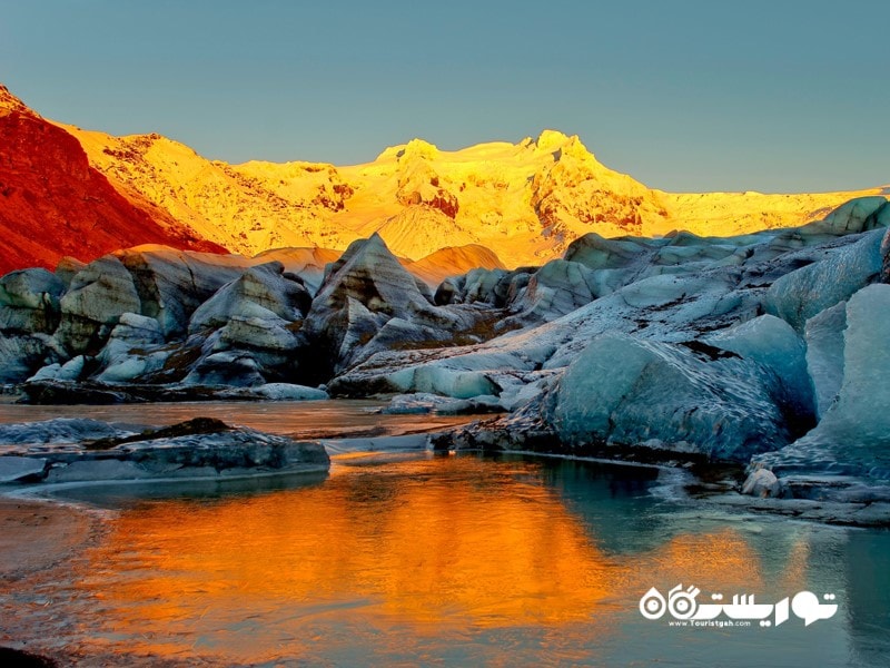 12- پارک ملی یخچال های طبیعی (Snæfellsjökull National park)، ایسلند