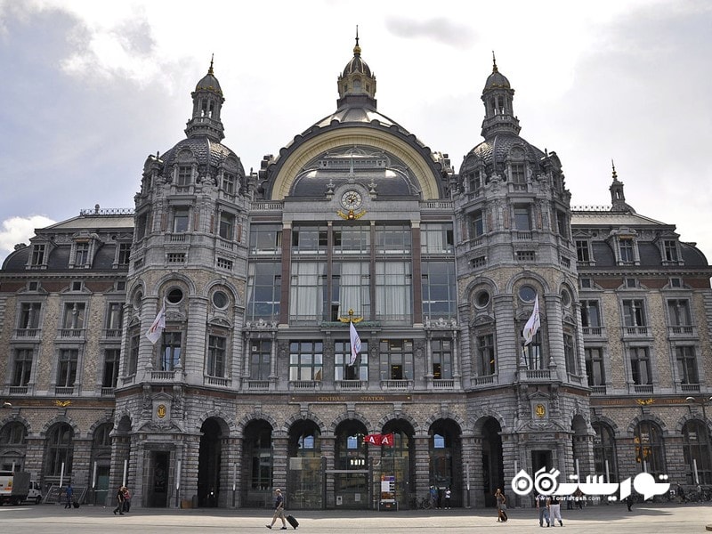 ایستگاه قطار آنتورپ سنترال (Antwerpen-Centraal Station)، بلژیک