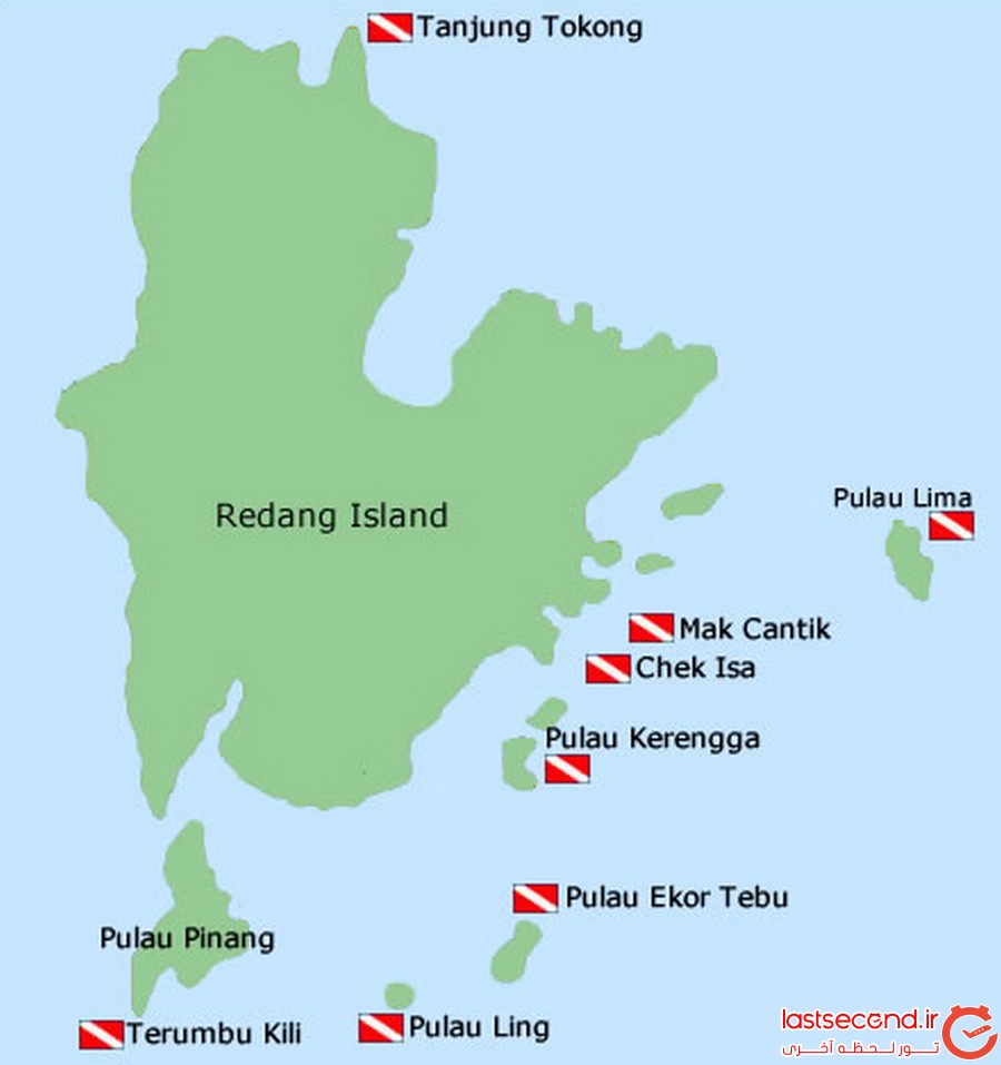 جزیره ردانگ، جواهر مالزی 