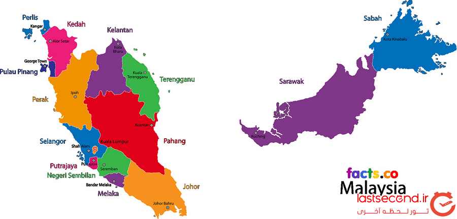 مالزی، سفری به 5 کشور!