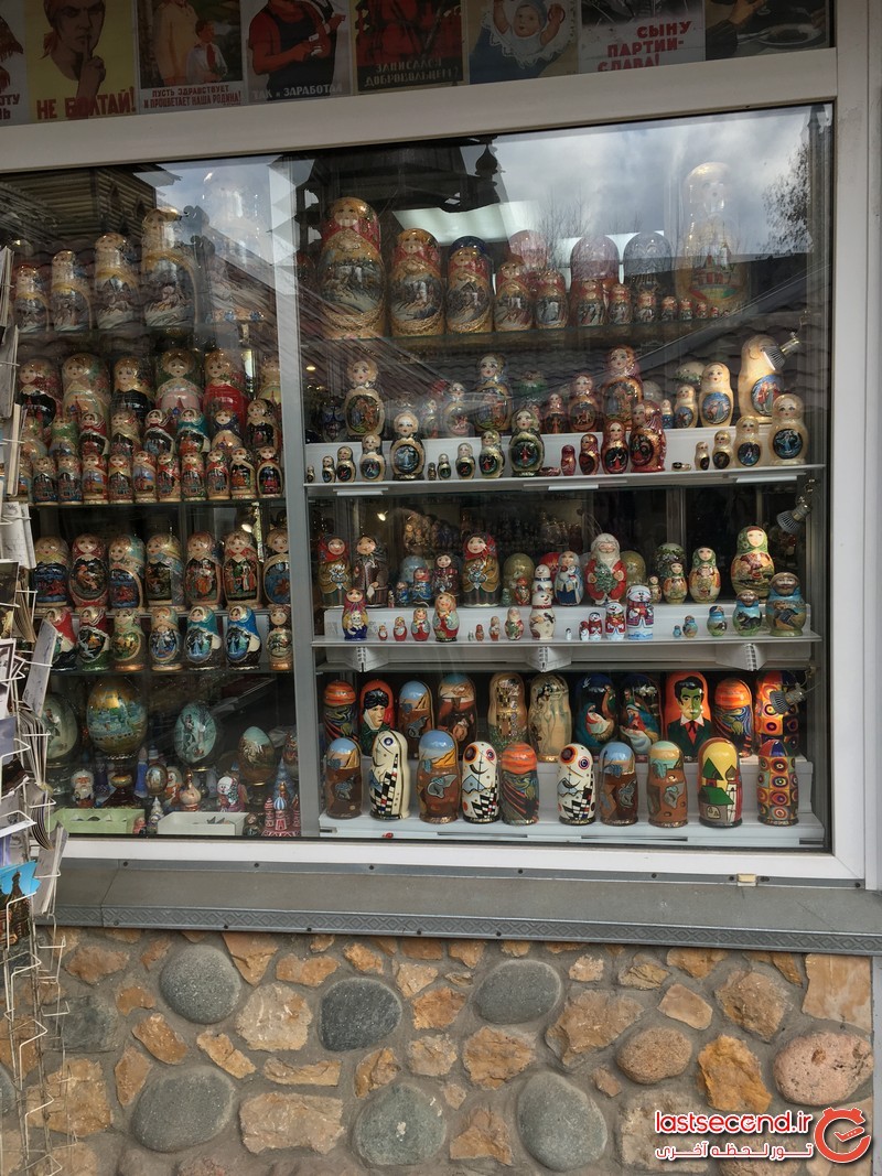 مغازه صنایع دستی در کرملین ایزمایلوو