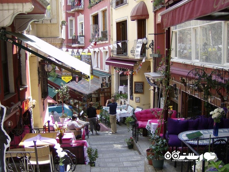 مکان های تفریحی محله بی اوغلو در استانبول