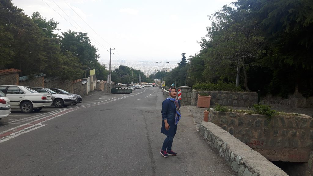کوهنوردی در پارک جمشیدیه تهران